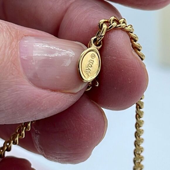 Vintage Lisner Avon collaboration long necklace pendant - Picture 9 of 10